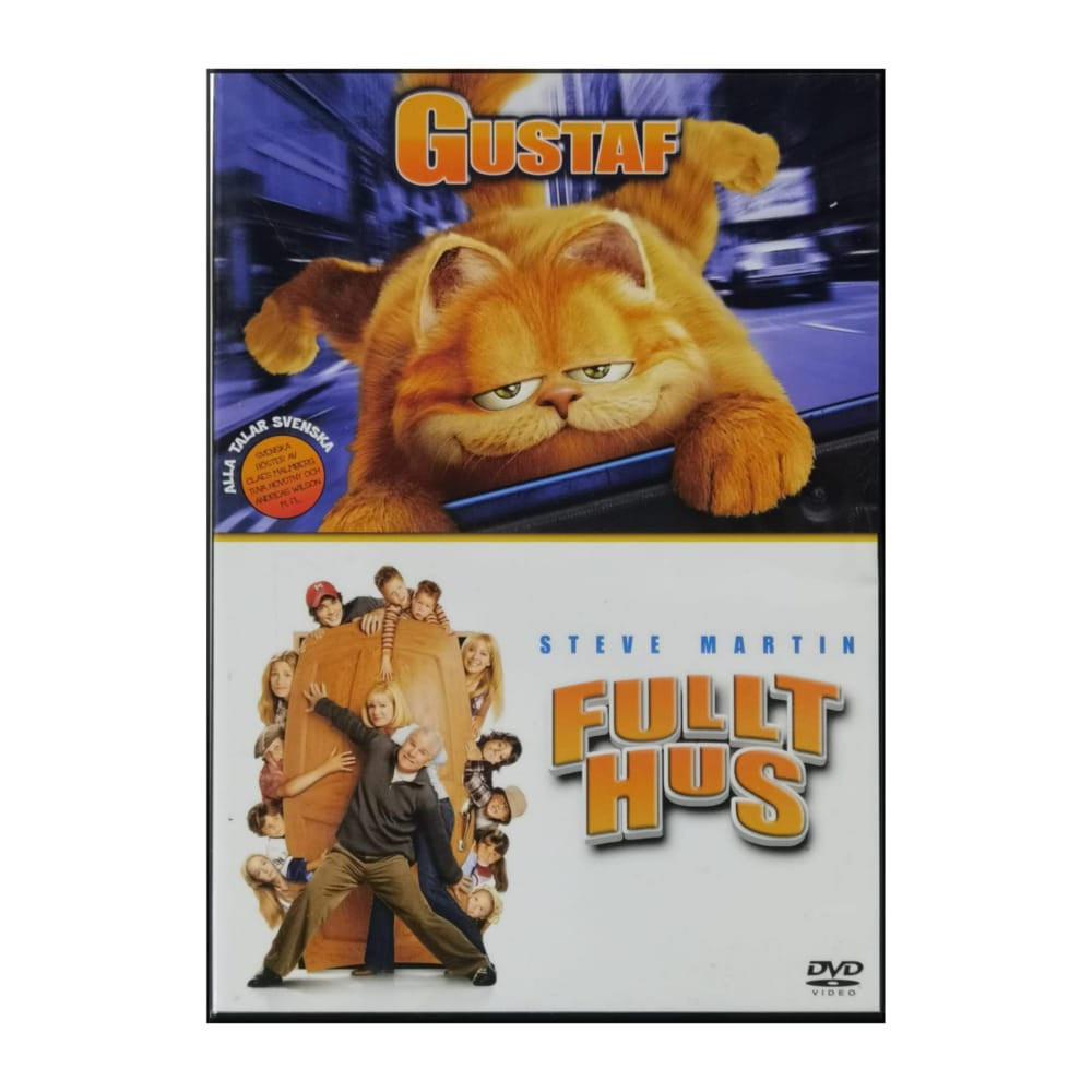 Garfield | Gustaf + Cheaper By The Dozen | Fullt Hus