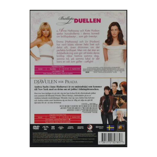 Bride Wars | Bröllopsduellen + The Devil Wears Prada | Djävulen Bär Prada