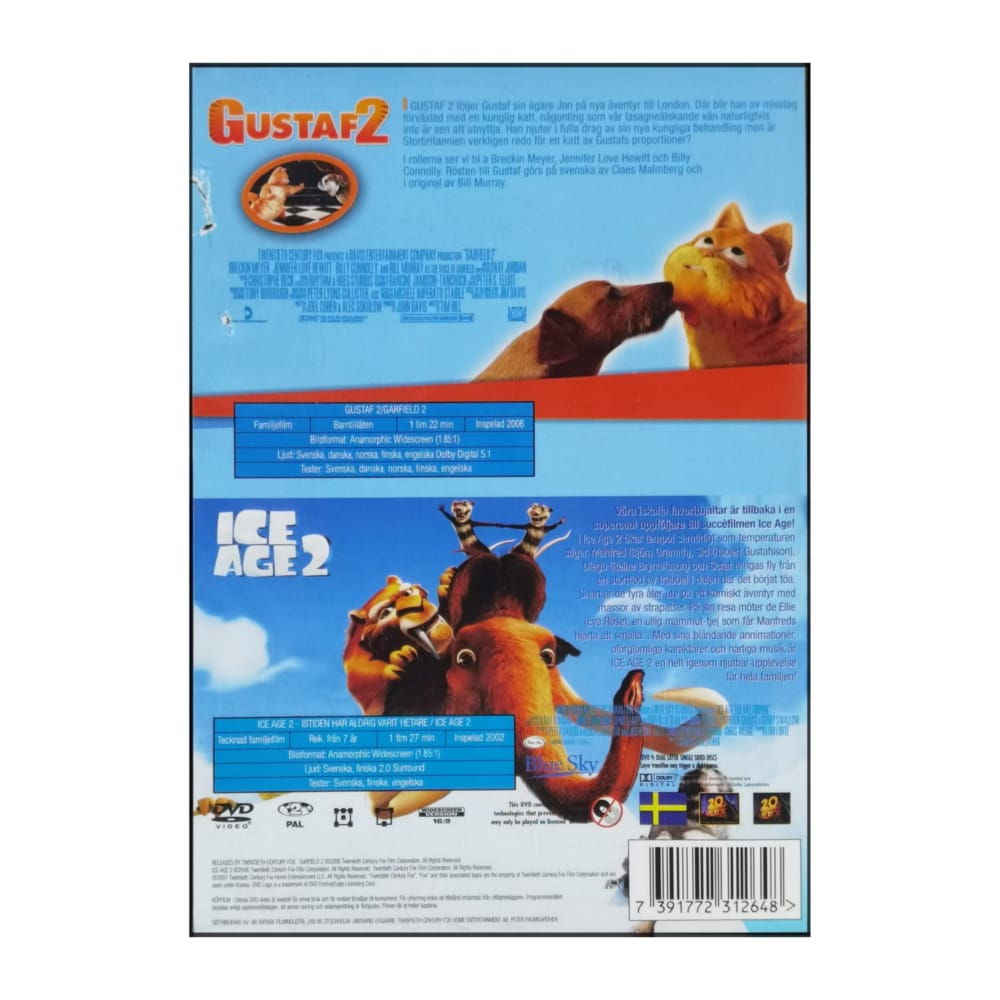 Garfield 2 | Gustaf 2 + Ice Age 2