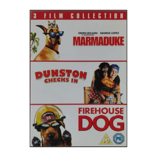 Marmaduke + Dunston Checks In + Firehouse Dog