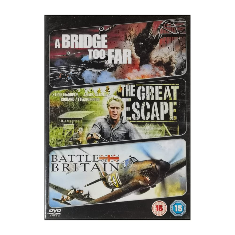 A Bridge Too Far + The Great Escape + Battle Of Britain