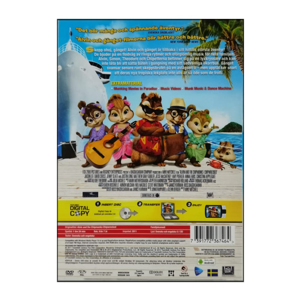 Alvin And The Chipmunks 3 | Alvin Och Gänget: 3