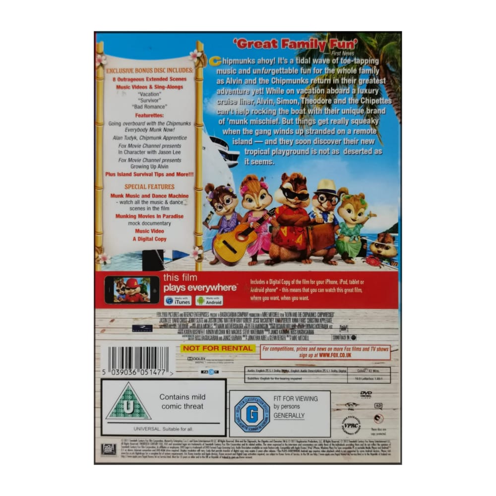 Alvin And The Chipmunks: Chipwrecked