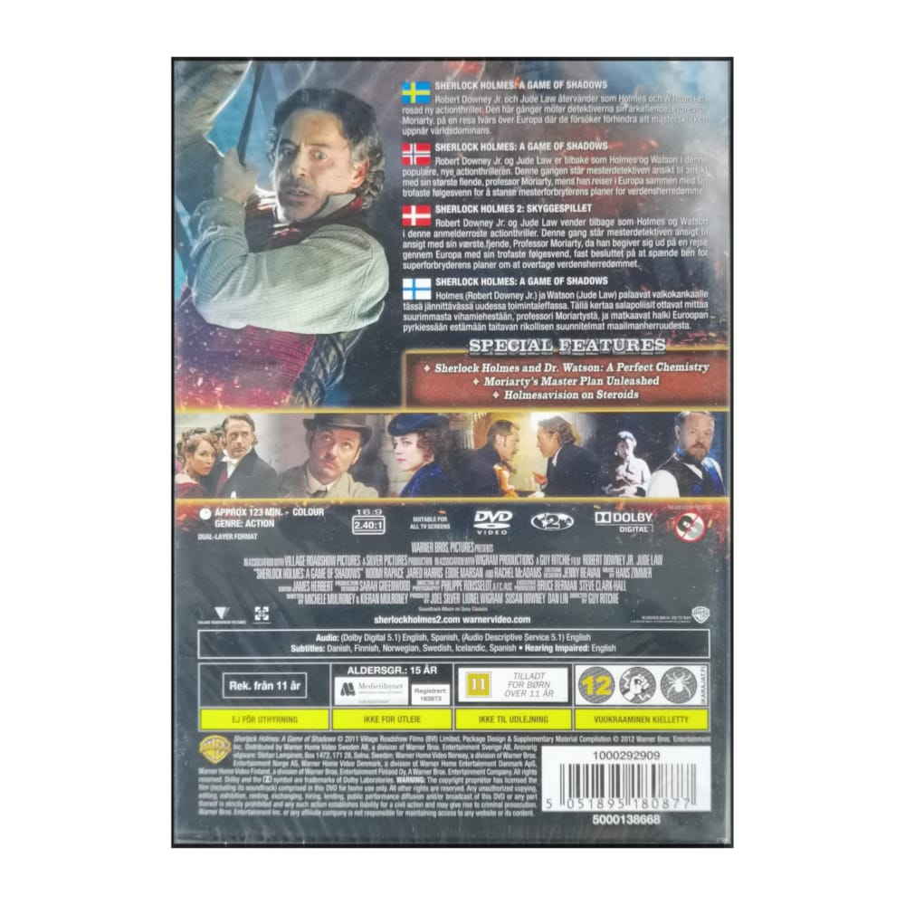 Sherlock Holmes: A Game Of Shadows