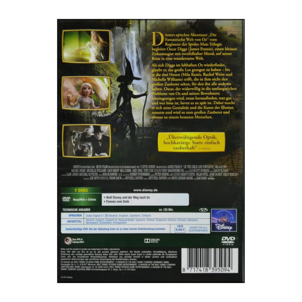 Oz: Fantastische Welt Von Oz