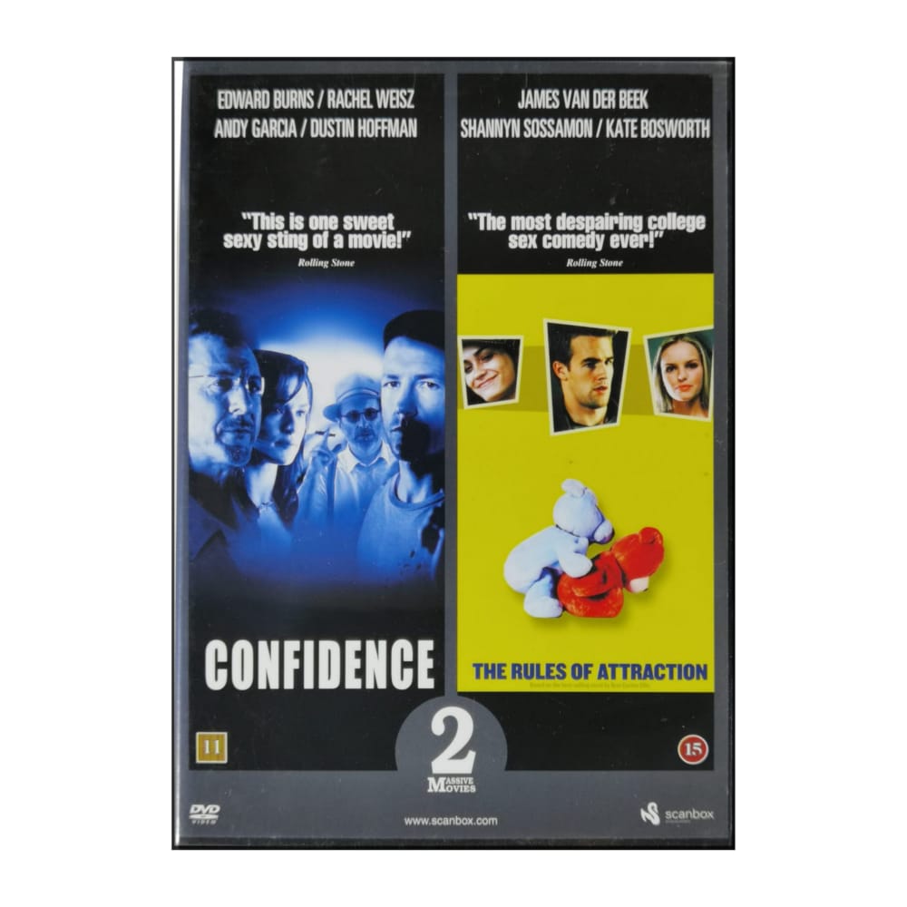 Confidence + The Rules Of Attraction