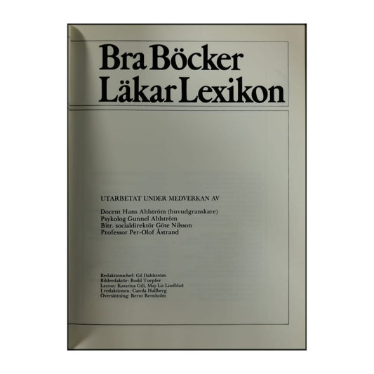 Bra Böcker Läkarlexikon 6