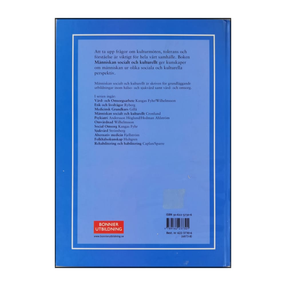 Katri Cronlund: Människan Socialt Och Kulturellt