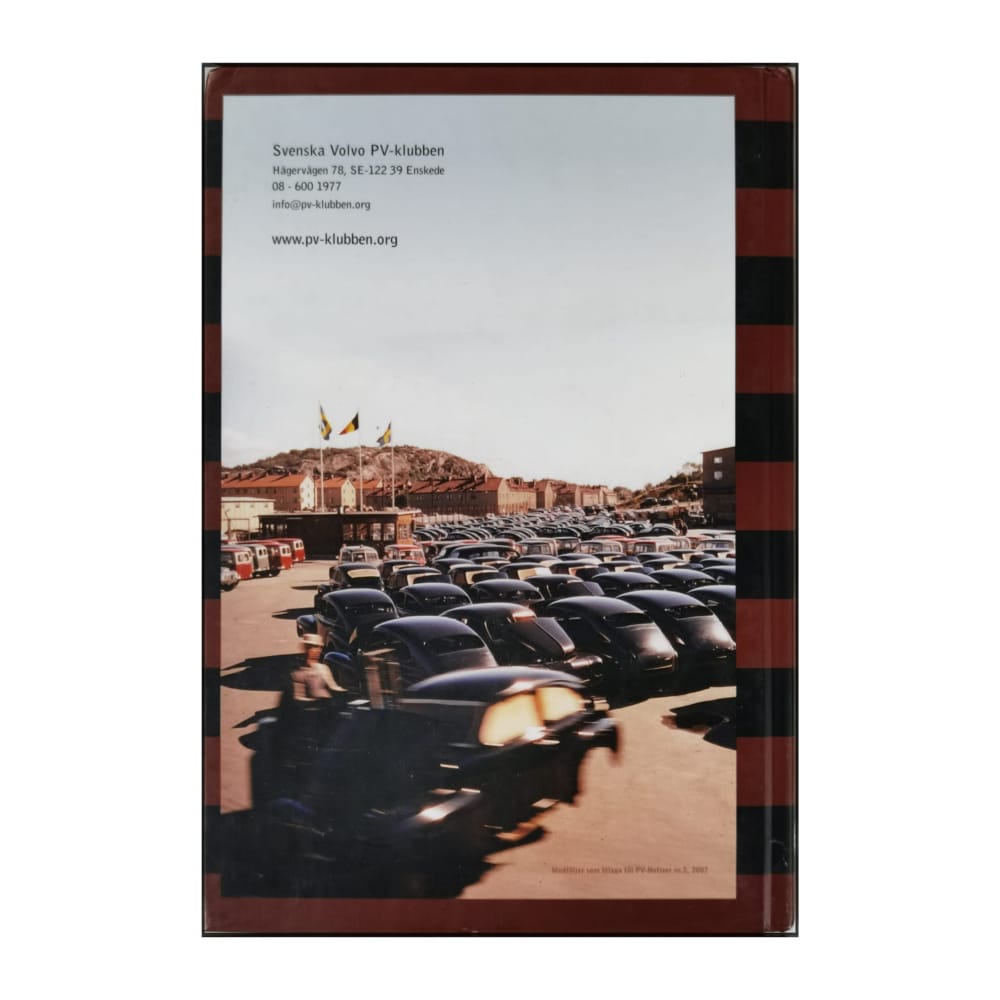 Svenska Volvo Pv-Klubben Matrikel  2007 Nr 13