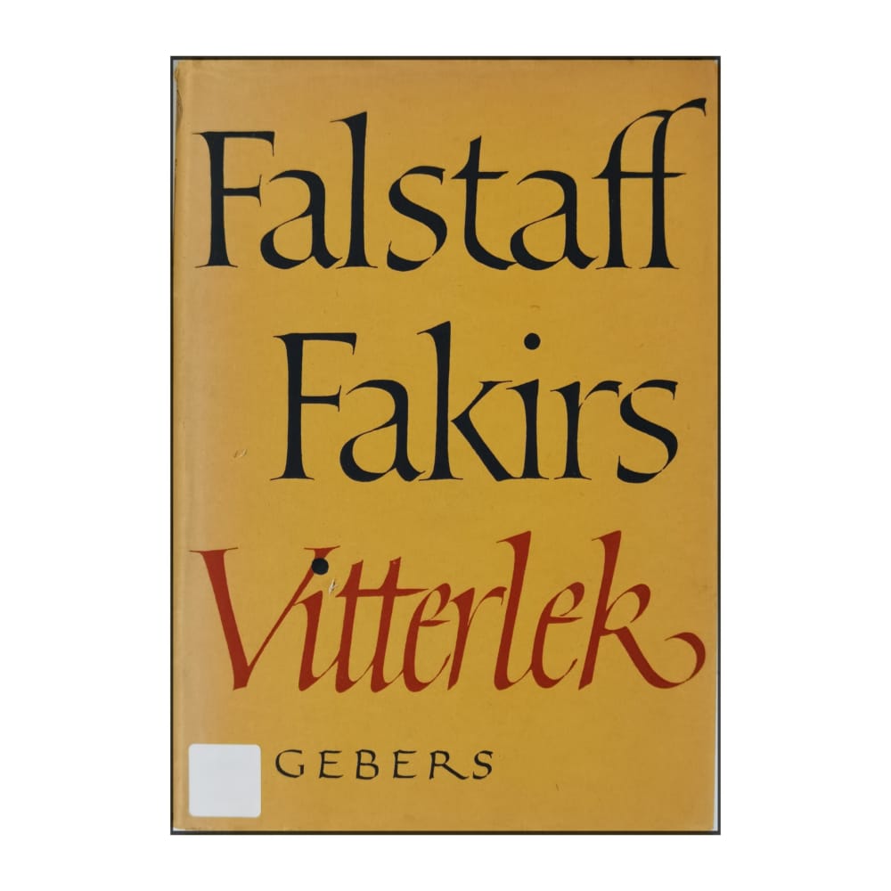 Falstaff Fakirs Vitterlek