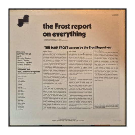 The Frost Report: The Frost Report On Everything