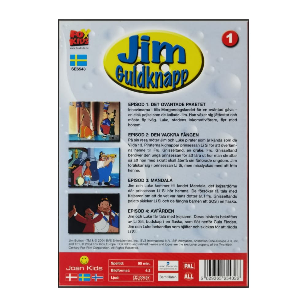 Jim Button | Jim Guldknapp V1 E1-4