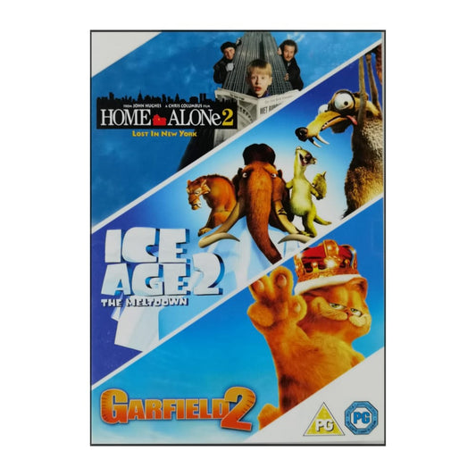 Home Alone 2 + Ice Age 2 + Garfield 2