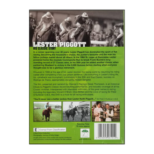 Lester Piggott: His Classic Story
