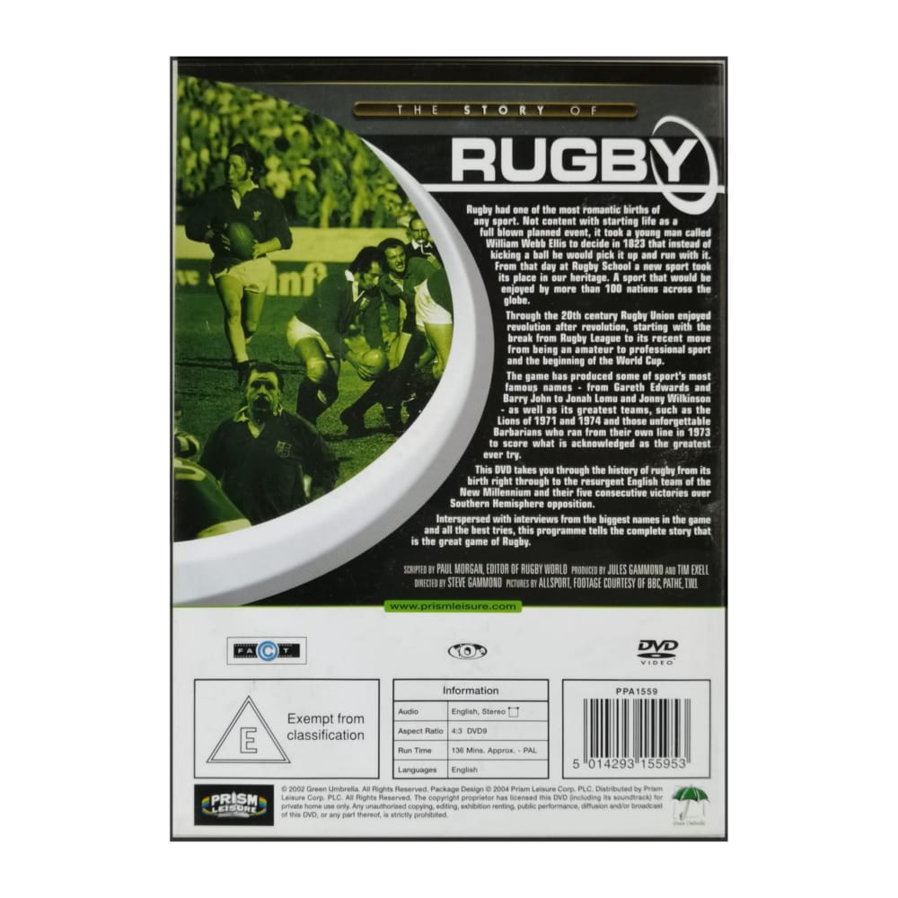 The Story Of Rugby