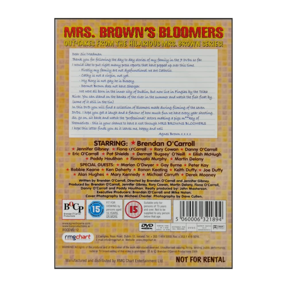 Mrs. Brown'S Bloomers