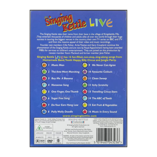 The Singing Kettle: Live