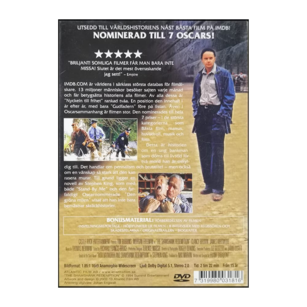 The Shawshank Redemption | Nyckeln Till Frihet