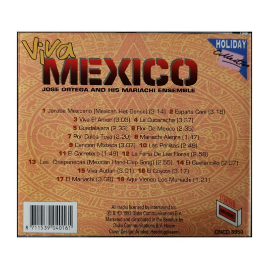 Jose Ortega & His Mariachi Ensemble: Viva Mexico