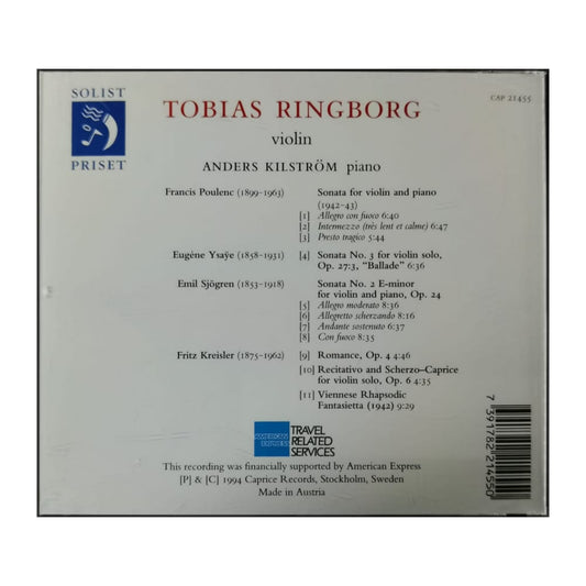 Tobias Ringborg: Violin