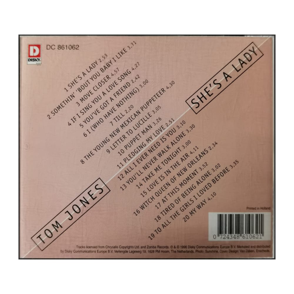 Tom Jones: She'S A Lady