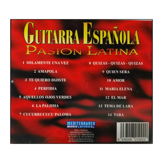 Chico Garcia Guitarra Y Orquesta: Guitarra Española Pasion Latina