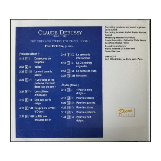 Fou Ts'Ong: Debussy: Études And Préludes 1
