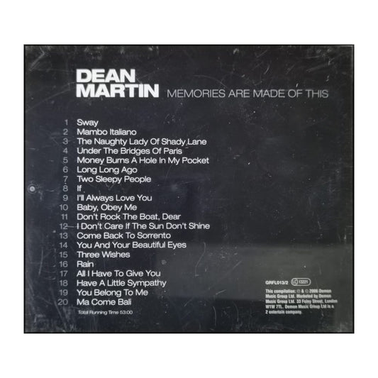 Dean Martin: Memories Are Made Of This Disc-2