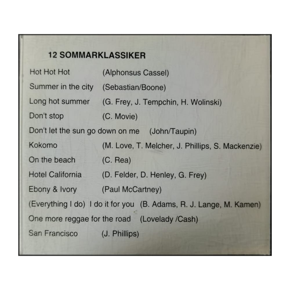 Handic Record Cover Collection: Sommarklassiker