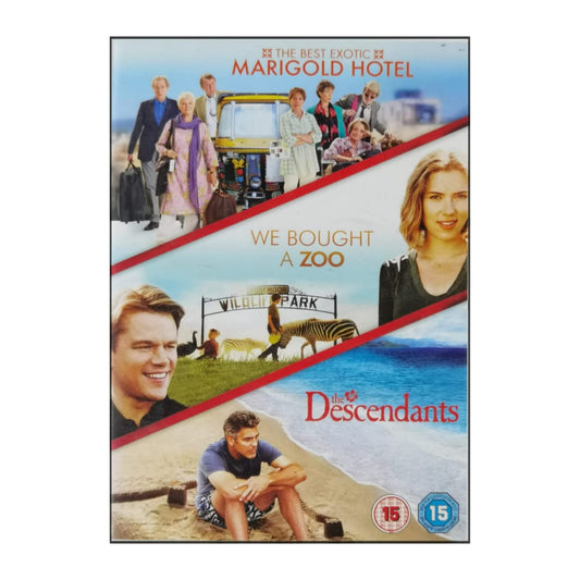 The Best Exotic Marigold Hotel + We Bought A Zoo + The Descendants