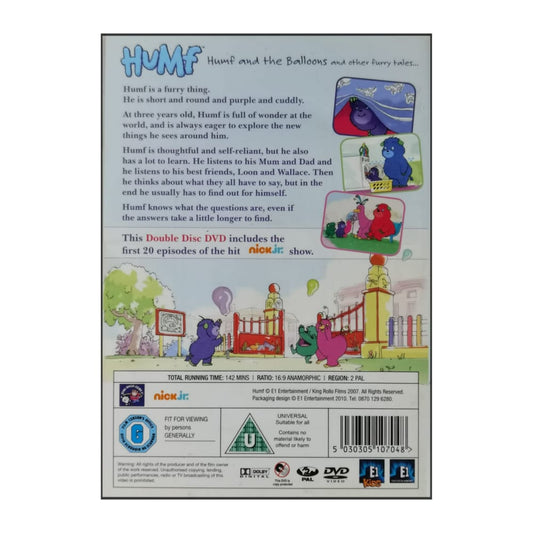 Humf: Humf And The Balloons And Other Furry Tales