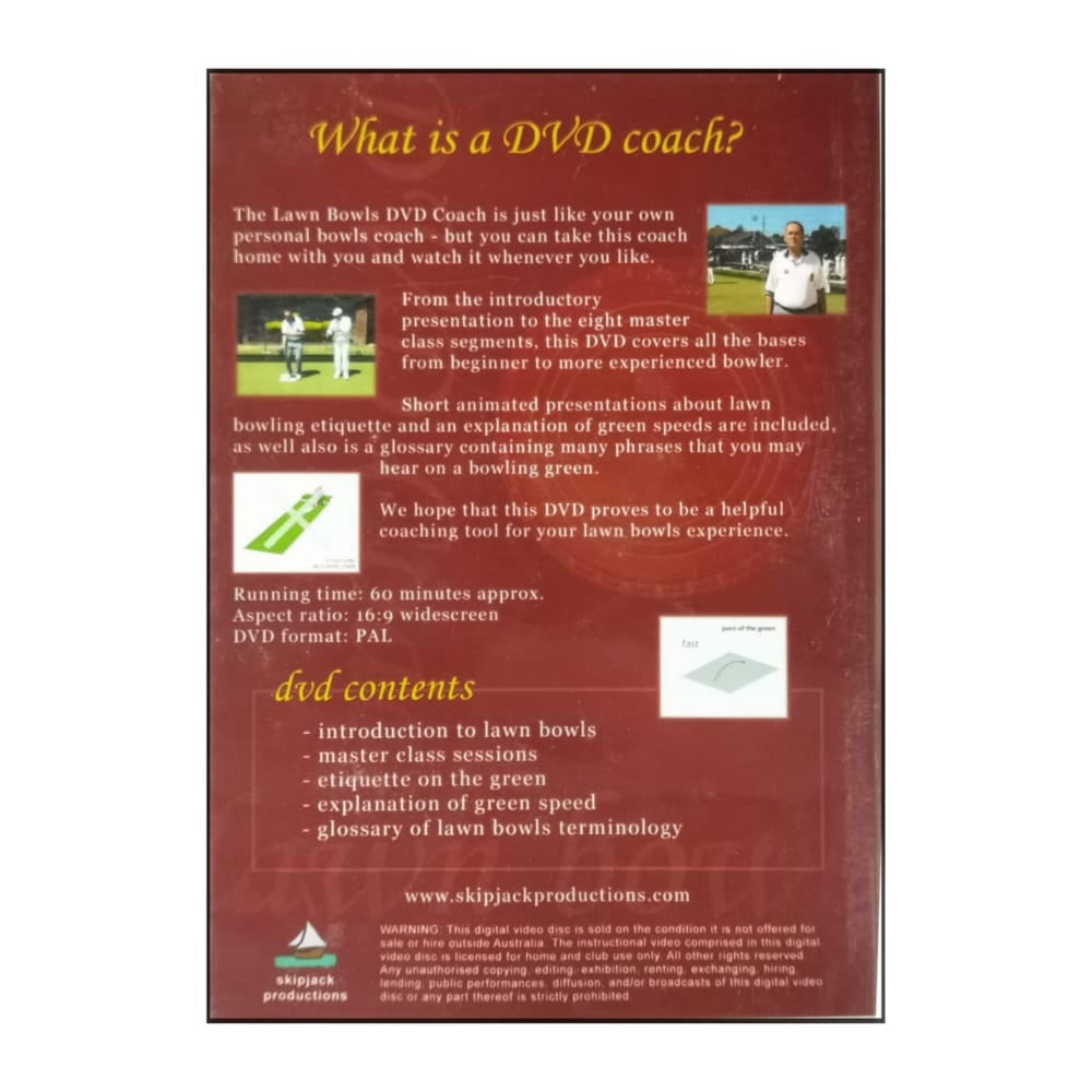 Lawn Bowls: The Dvd Coach