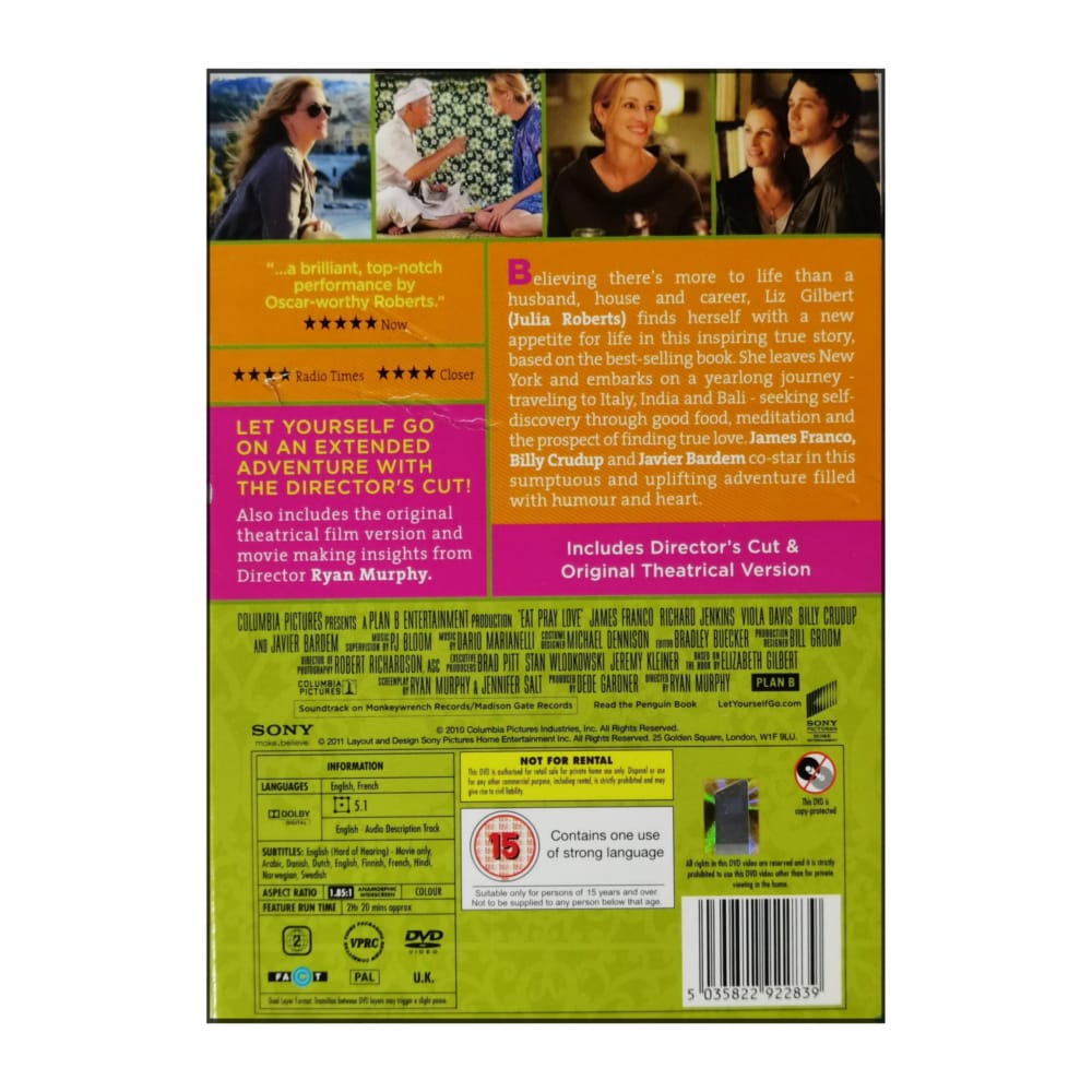 Eat Pray Love