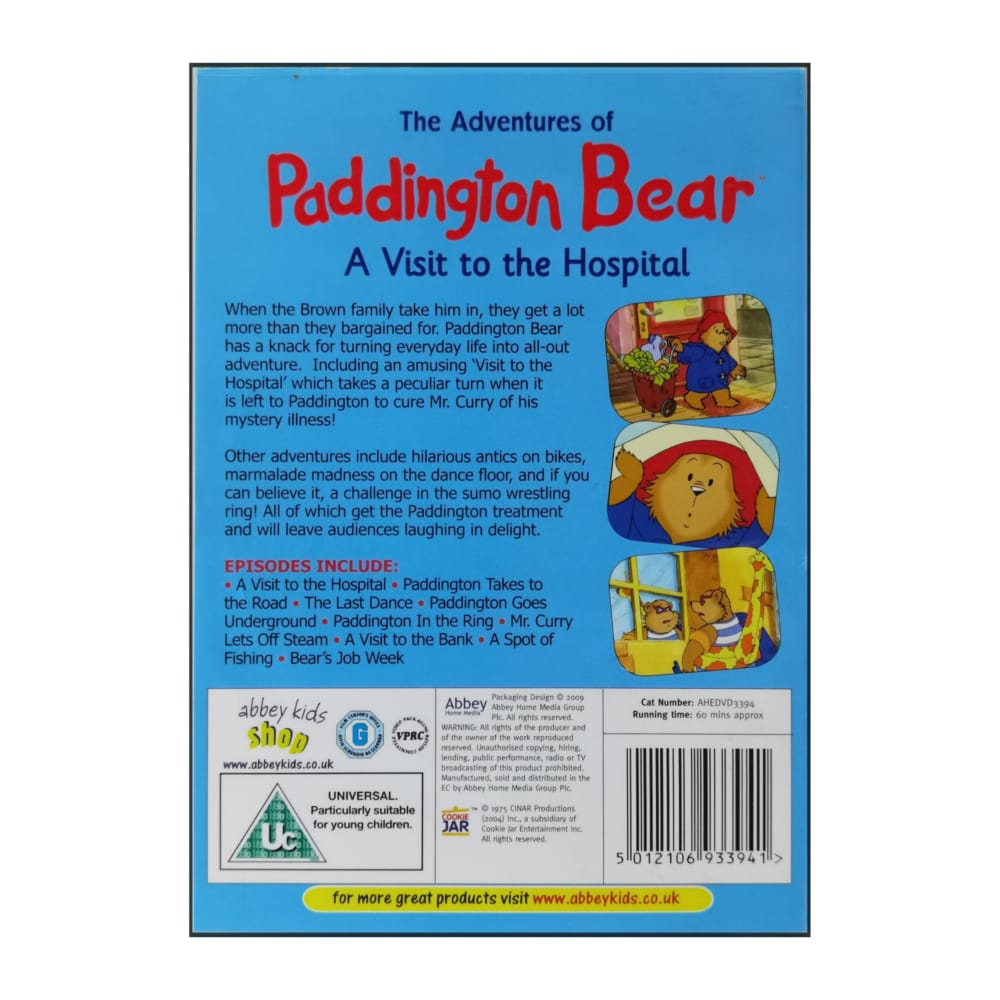 Paddington Bear: A Visit To The Hospital