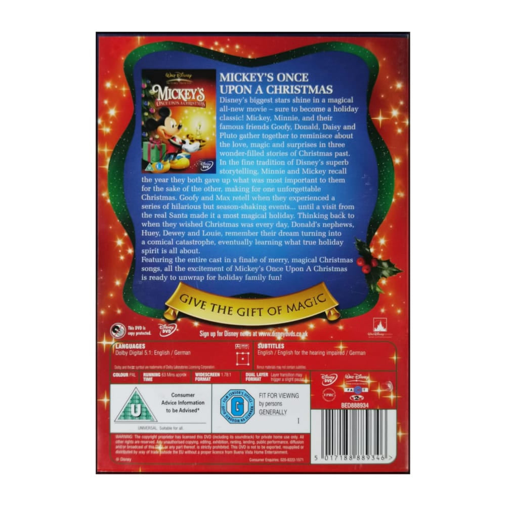 Mickey'S Once Upon A Christmas