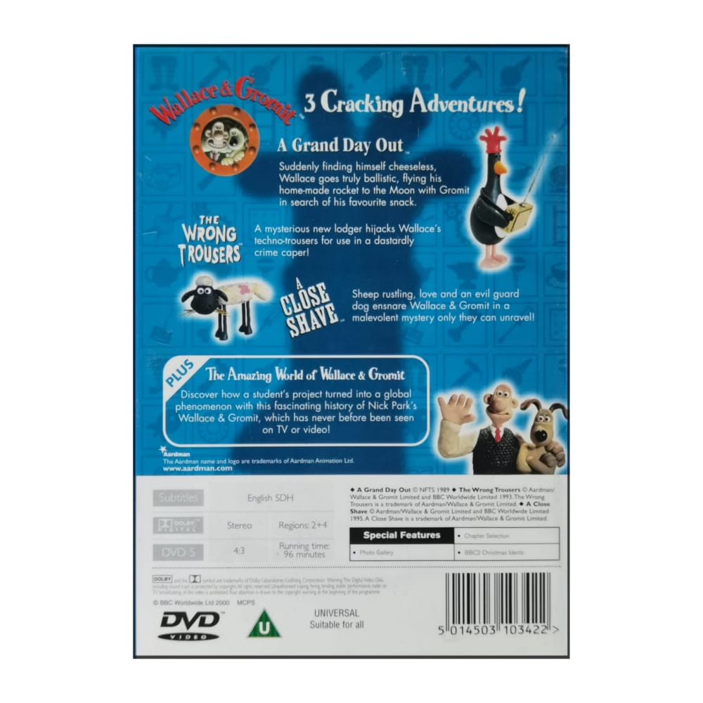 Wallace & Gromit: 3 Cracking Adventures