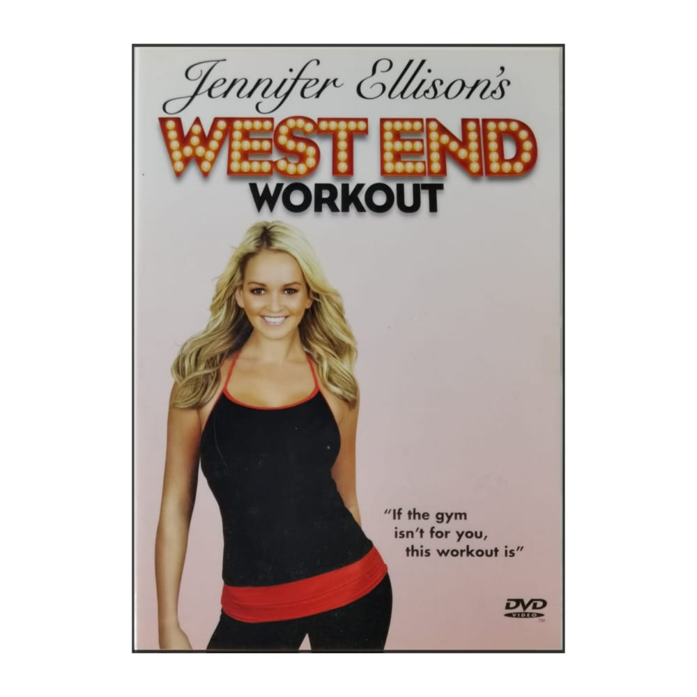 Jennifer Ellison'S West End Workout