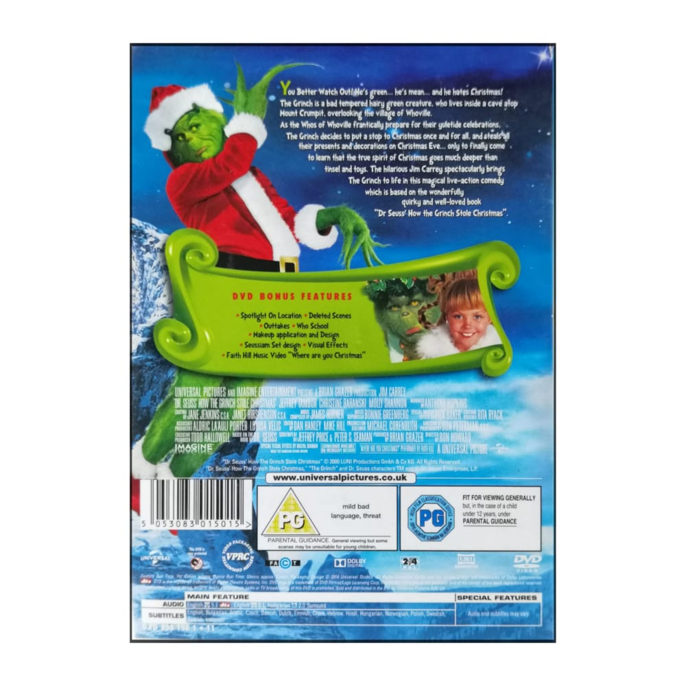 The Grinch: How The Grinch Stole Christmas