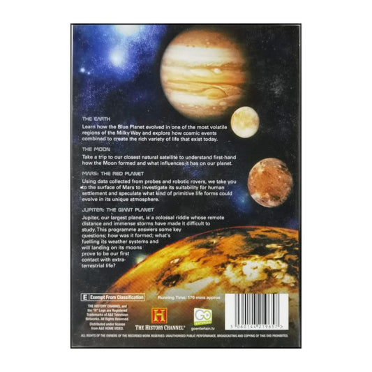 History Channel: The Planets: The Earth & The Moon Mars & Jupiter