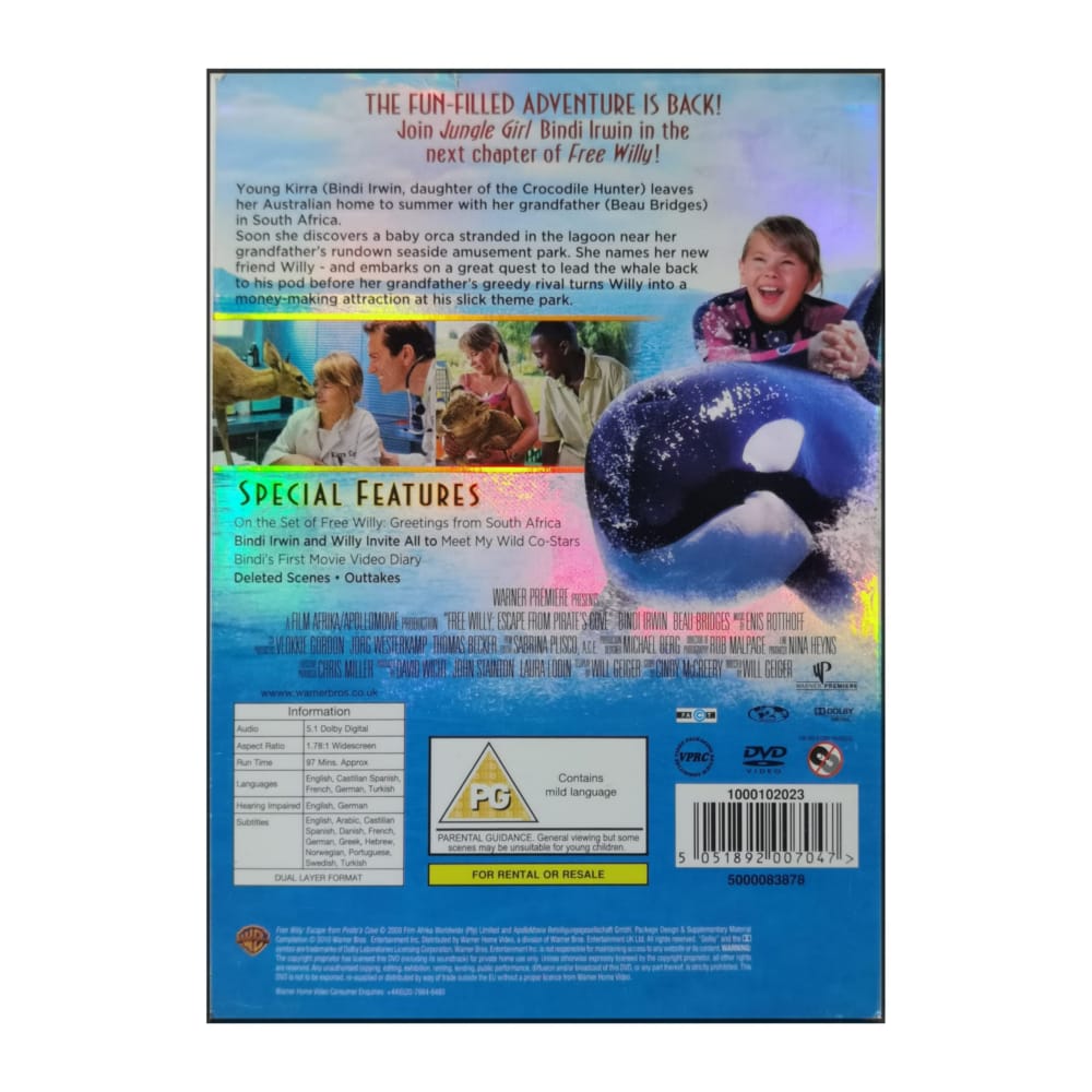Free Willy: Escape From Pirate'S Cove