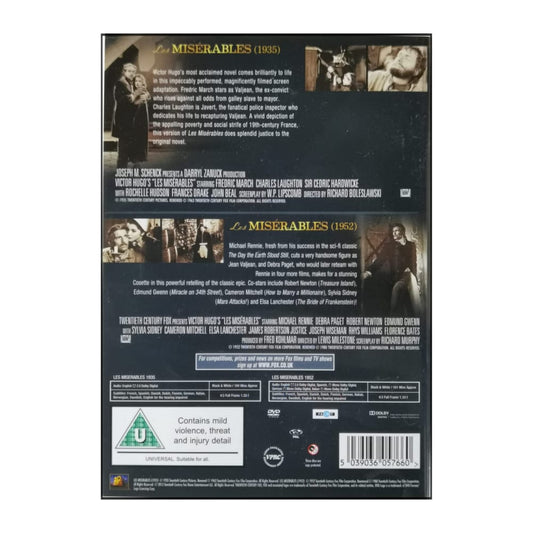 Les Misérables 1935 + Les Misérables 1952