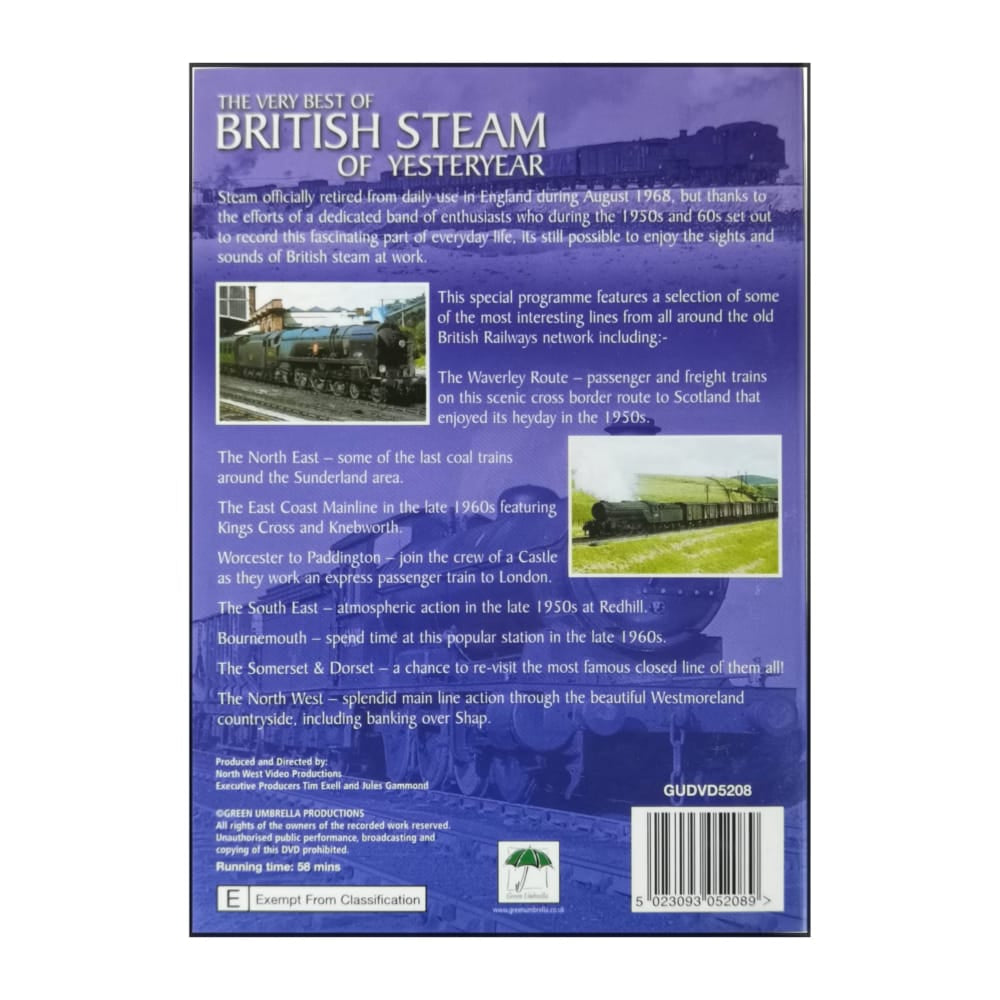 Steam: The Very Best Of British Steam Of Yesteryear
