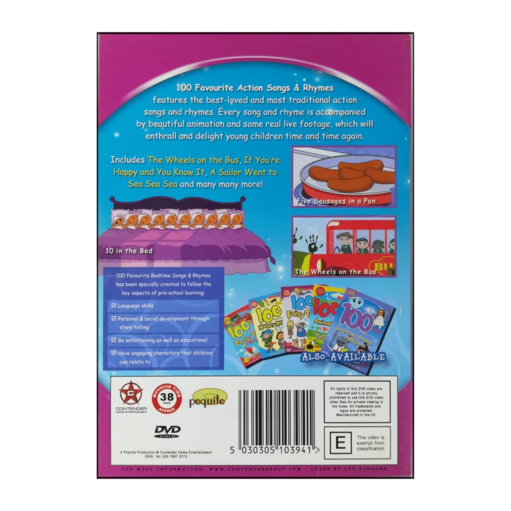 100 Favourite Action Songs & Rhymes