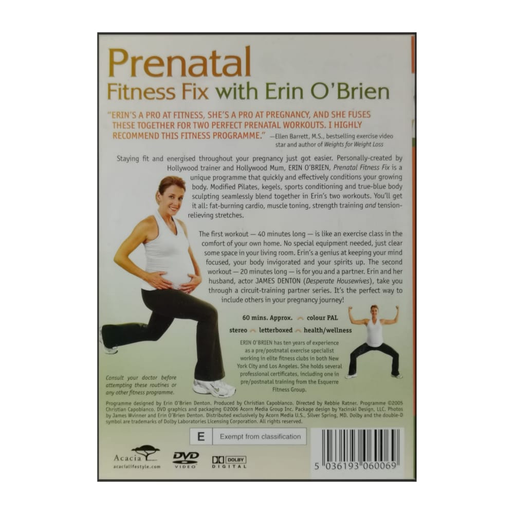 Erin O'Brien: Prenatal Fitness Fix