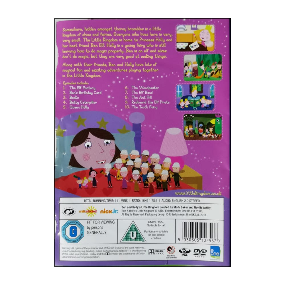 Ben & Holly'S Little Kingdom: The Tooth Fairy And Other Adventures