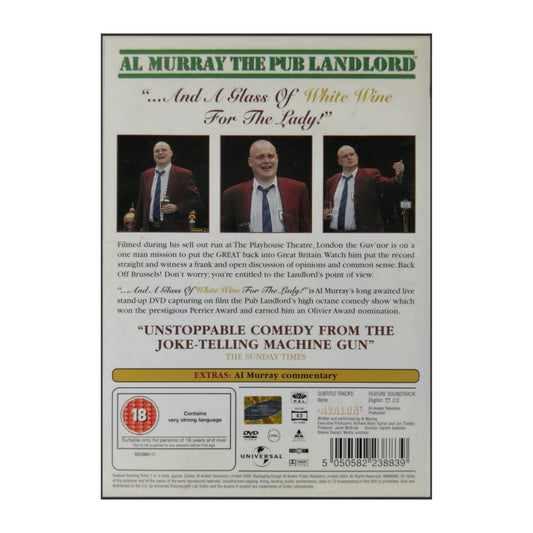 Al Murray :The Pub Landlord: And A Glass Of White Wine For The Lady