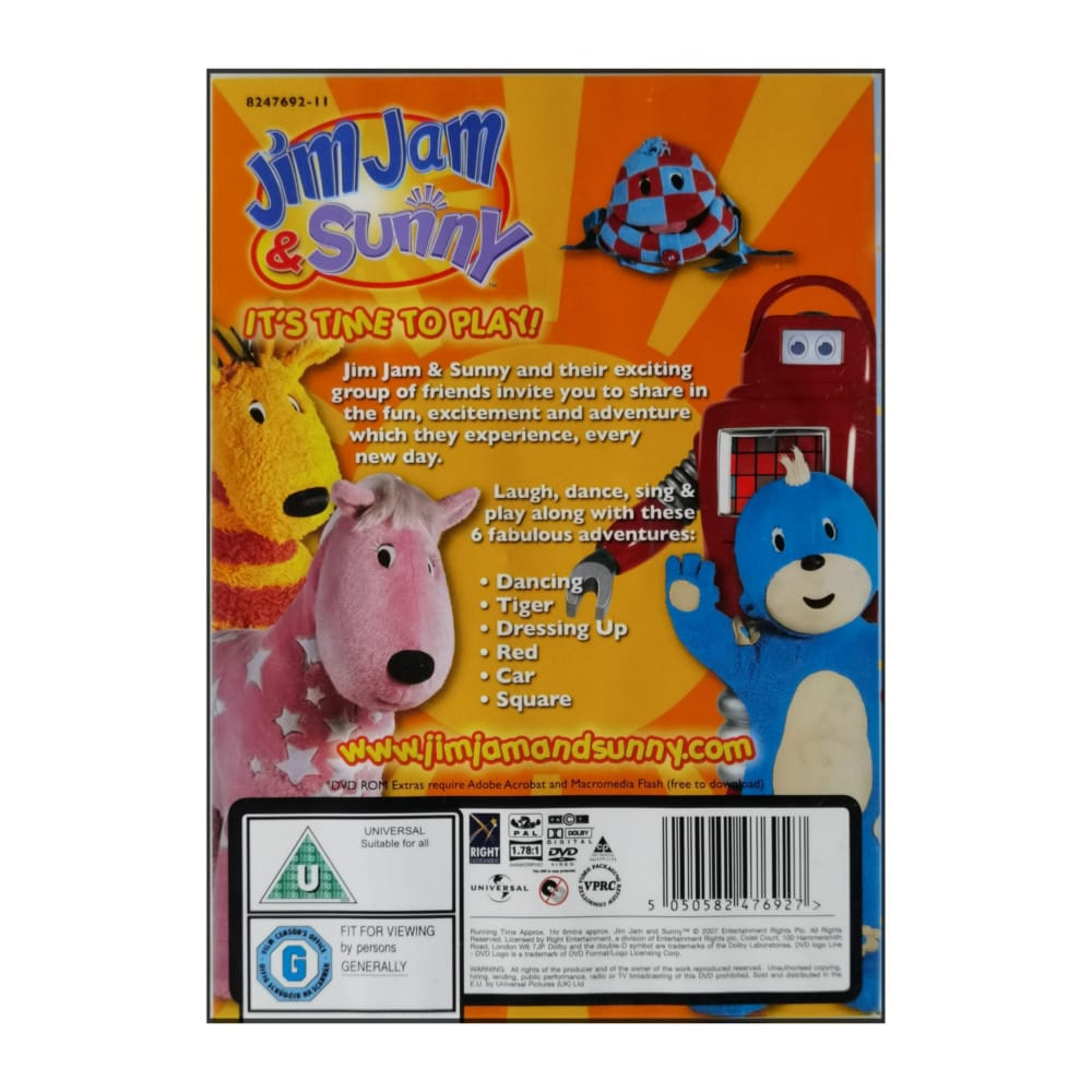 Jim Jam & Sunny: Time To Play