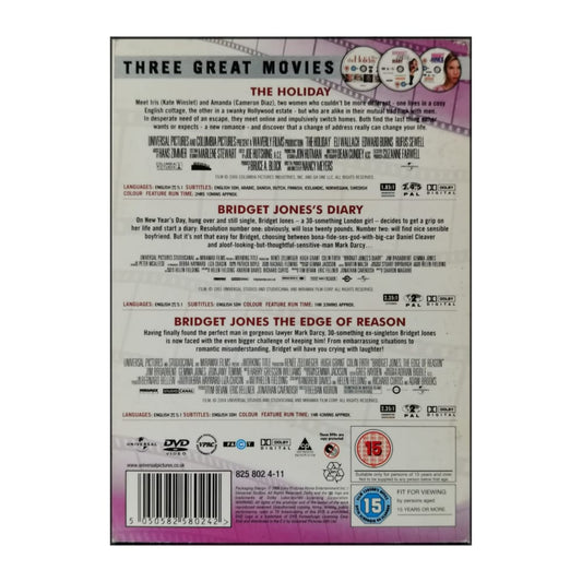 The Holiday + Bridget Jones'S Diary + Bridget Jones: The Edge Of Reason