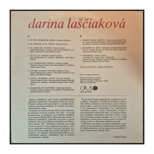 Darina Laščiaková: Ej Pod Roháčom Žijem