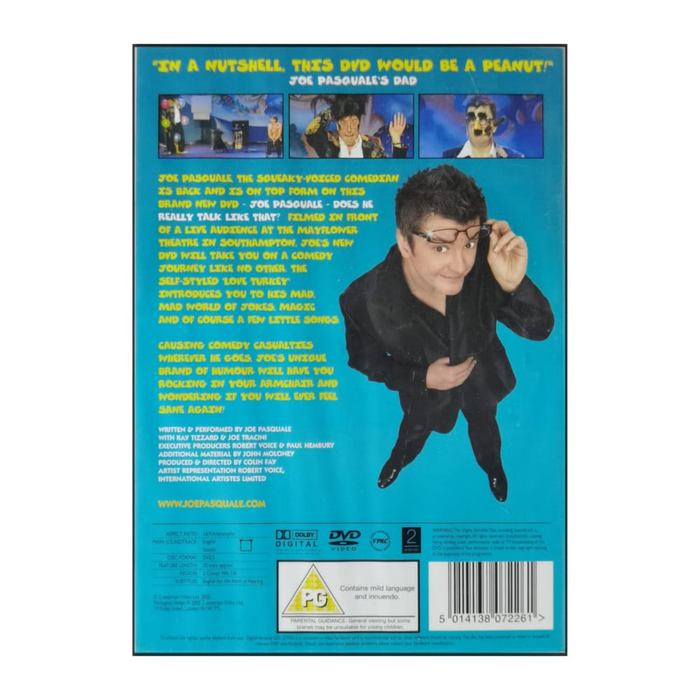 Joe Pasquale: Does He Really Talk Like That